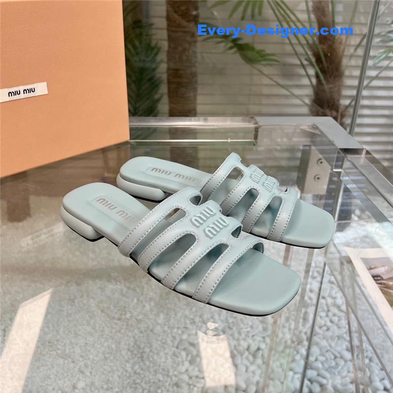 miumiu new flat slippers