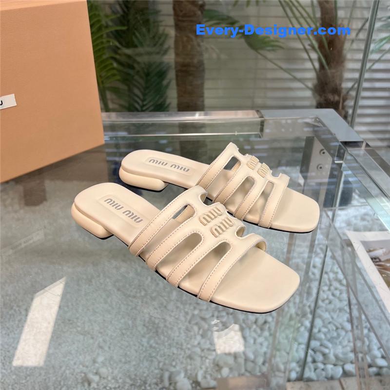 miumiu new flat slippers