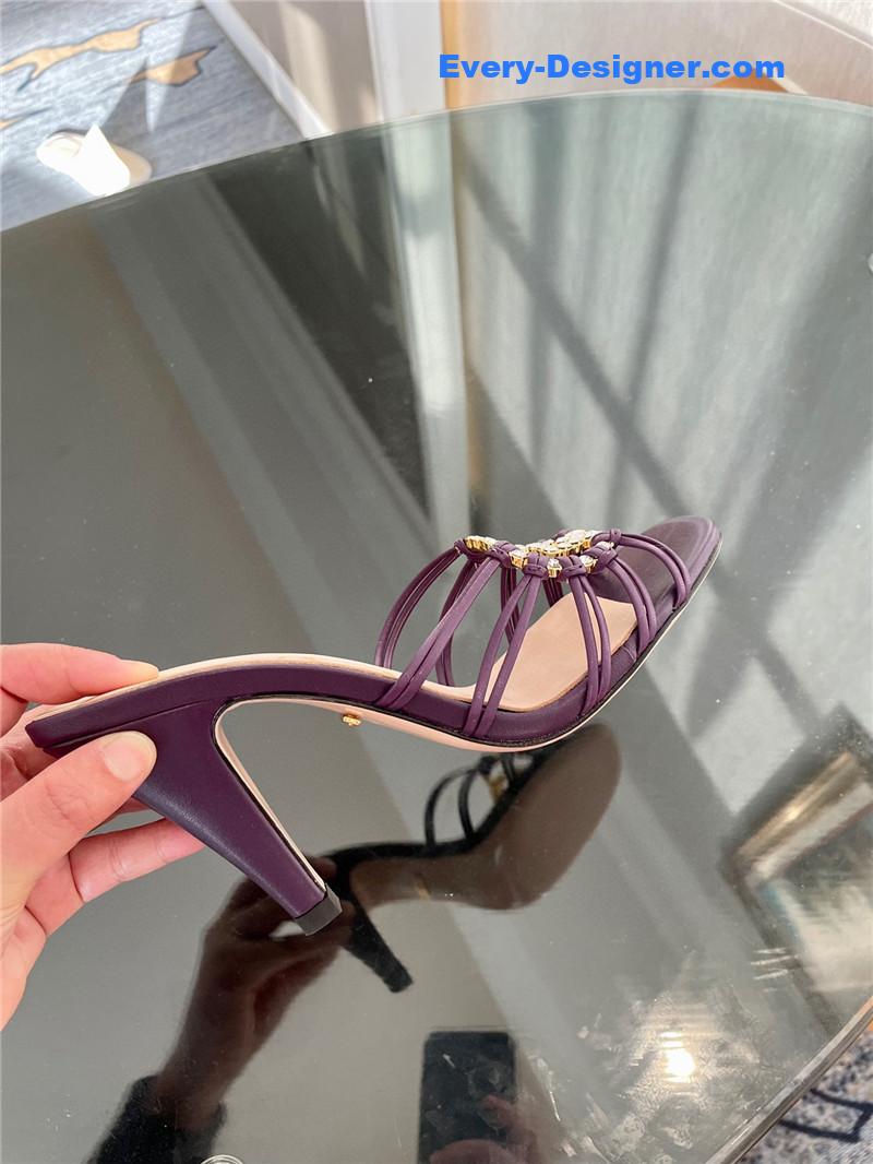 Gvc*1 new crystal embellished sandals and slippers