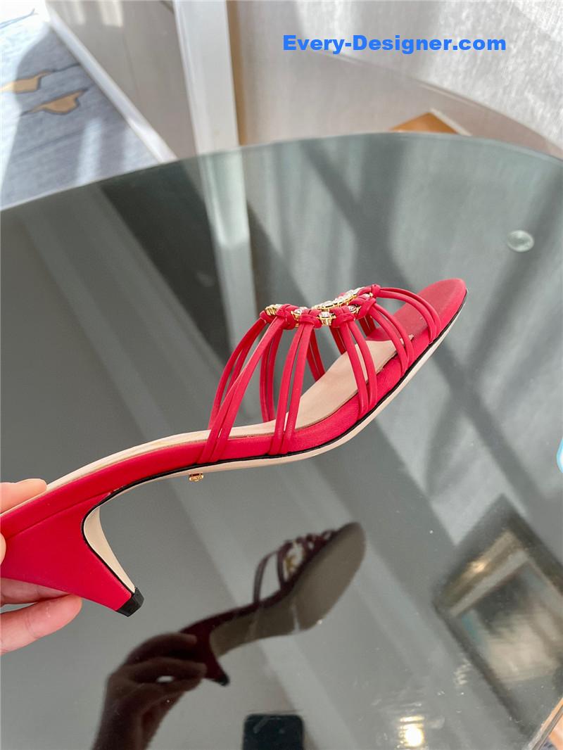 Gvc*1 new crystal embellished sandals and slippers