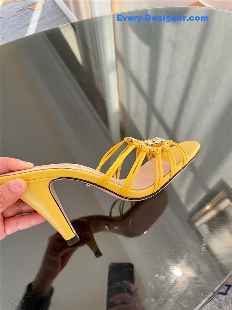 Gvc*1 new crystal embellished sandals and slippers