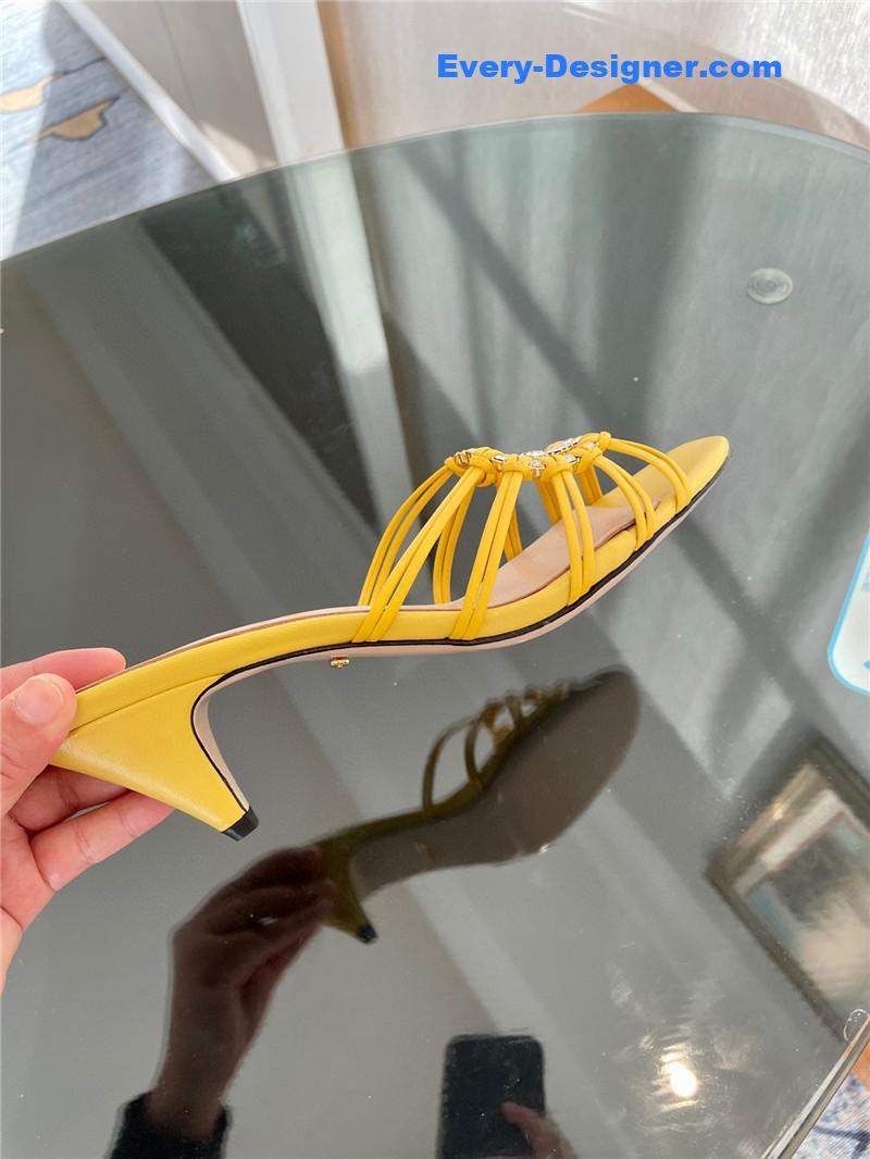 Gvc*1 new crystal embellished sandals and slippers