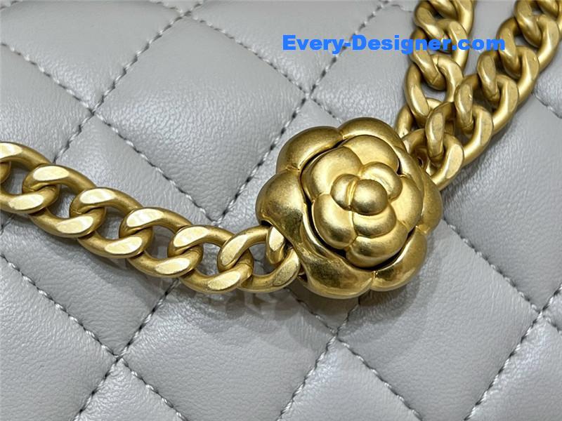 Ch**el cf camellia flap bag