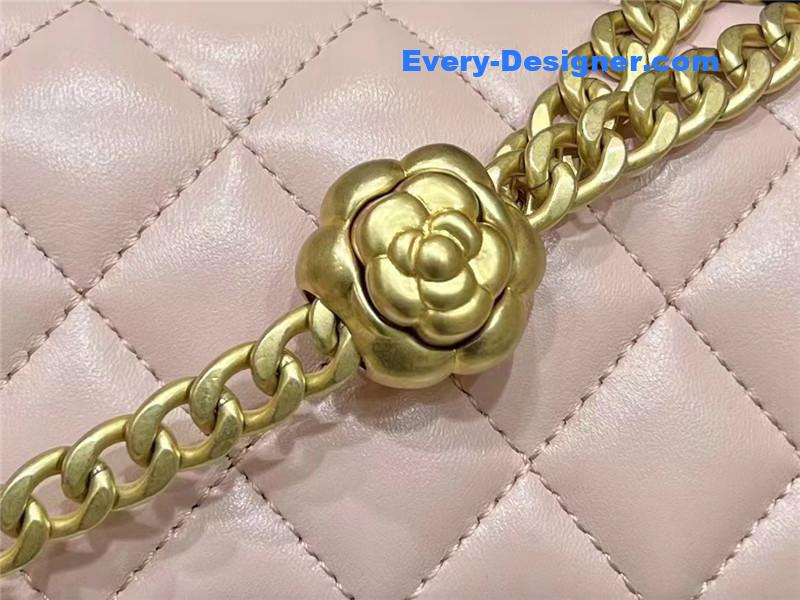 Ch**el cf camellia flap bag