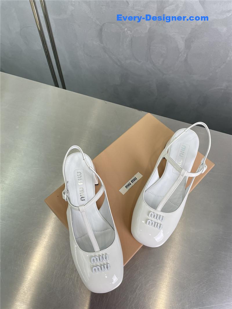 M1um1u mary jane t strap shoes