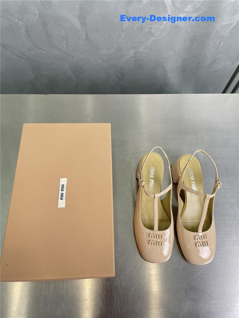 M1um1u mary jane t strap shoes