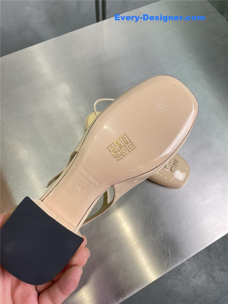 M1um1u mary jane t strap shoes