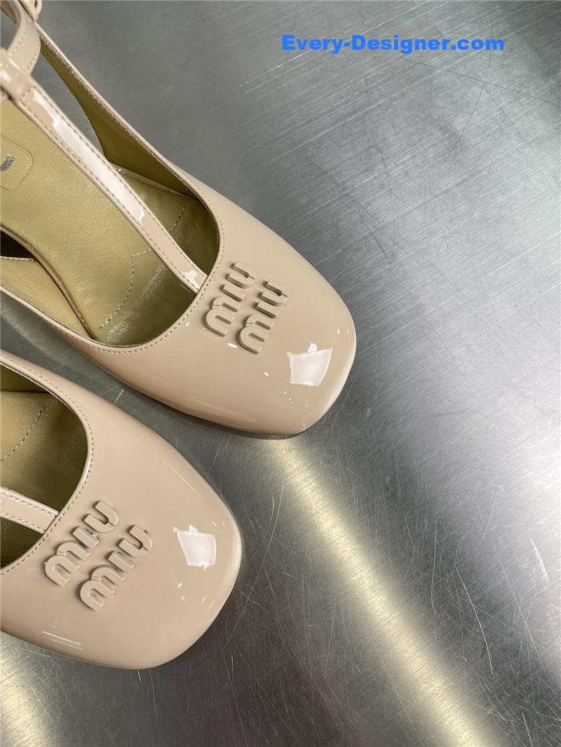 M1um1u mary jane t strap shoes