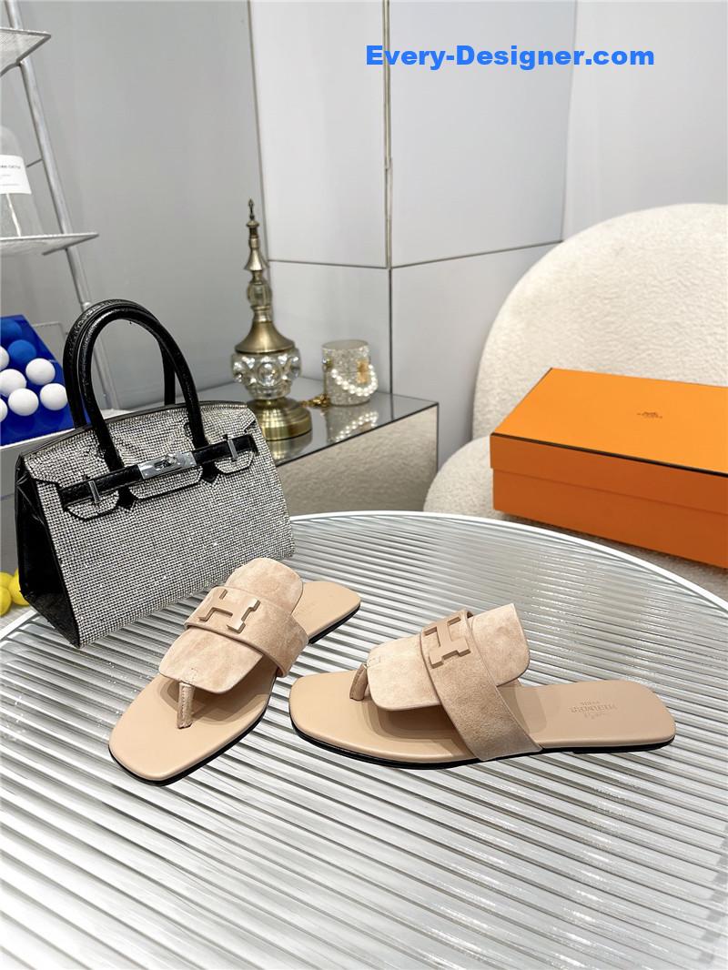 H**me5 classic h buckle sandals