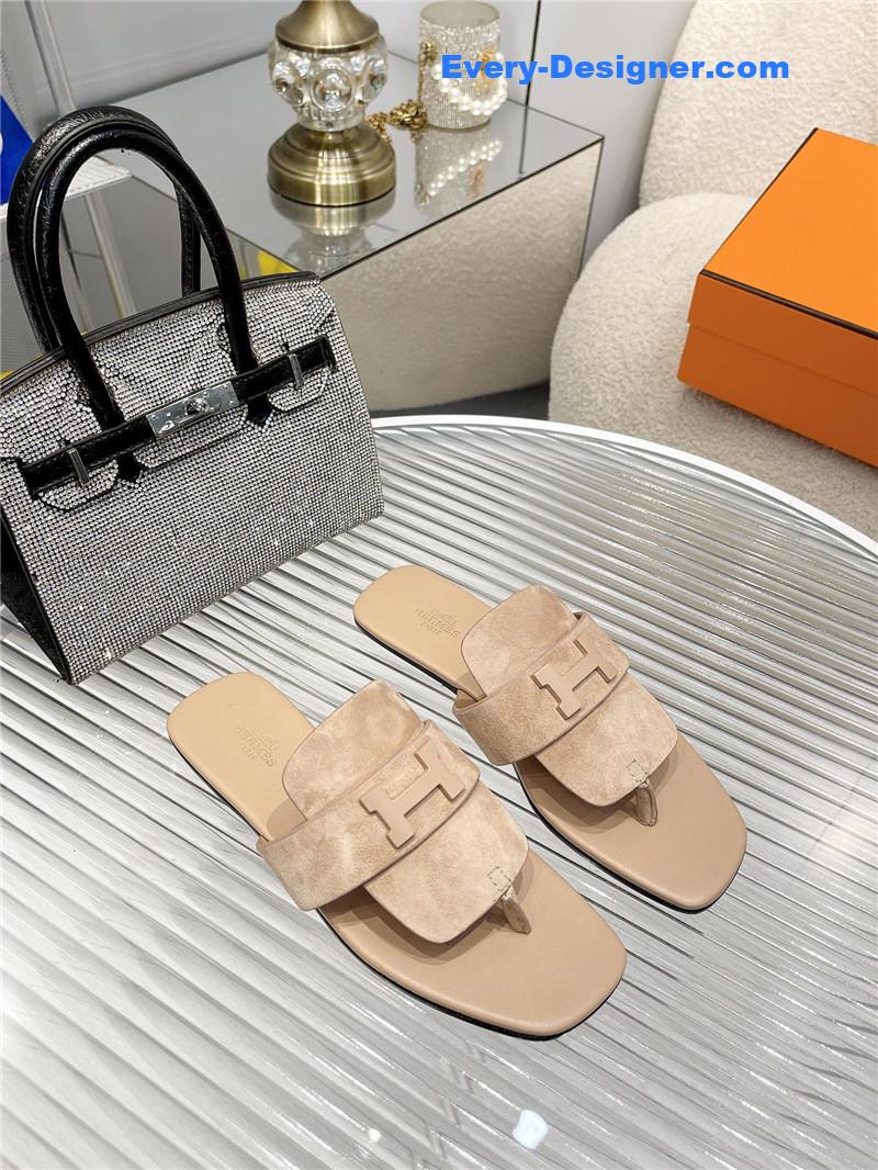 H**me5 classic h buckle sandals