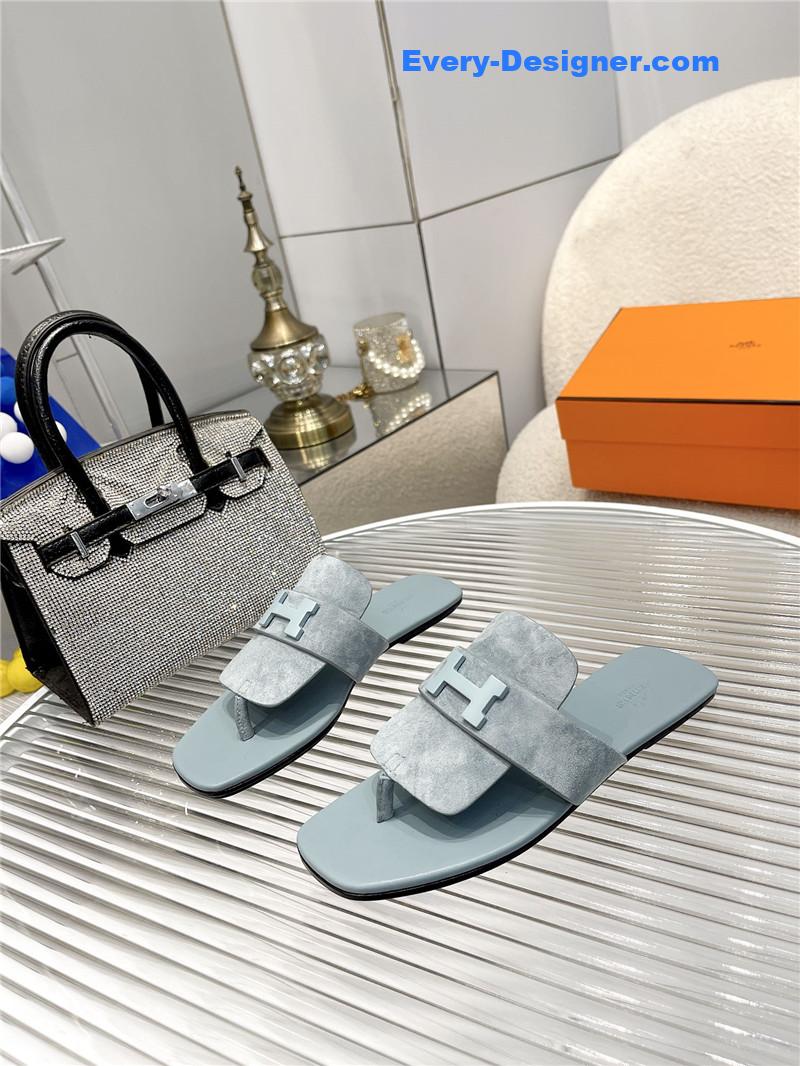 H**me5 classic h buckle sandals