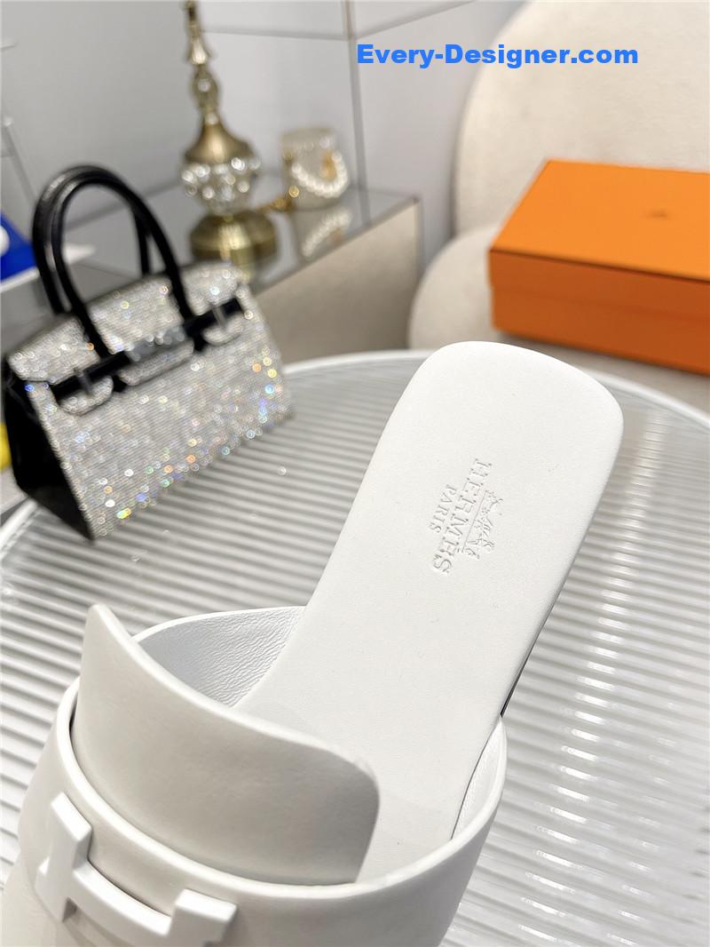 Hermes Classic H Buckle Sandals