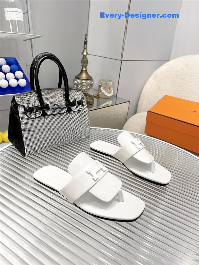 Hermes Classic H Buckle Sandals