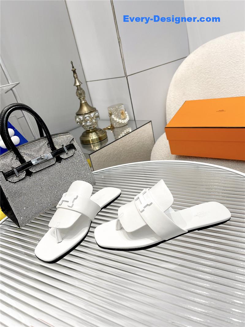 Hermes Classic H Buckle Sandals