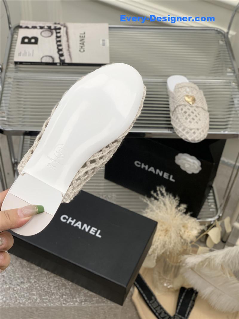 CC hollow Roman slippers