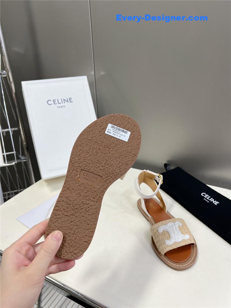 Ce1i*e logo flat sandals