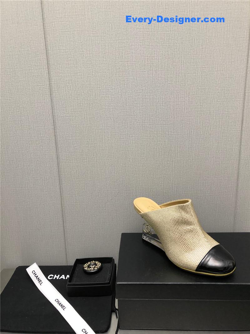 CC counter catwalk platform slippers