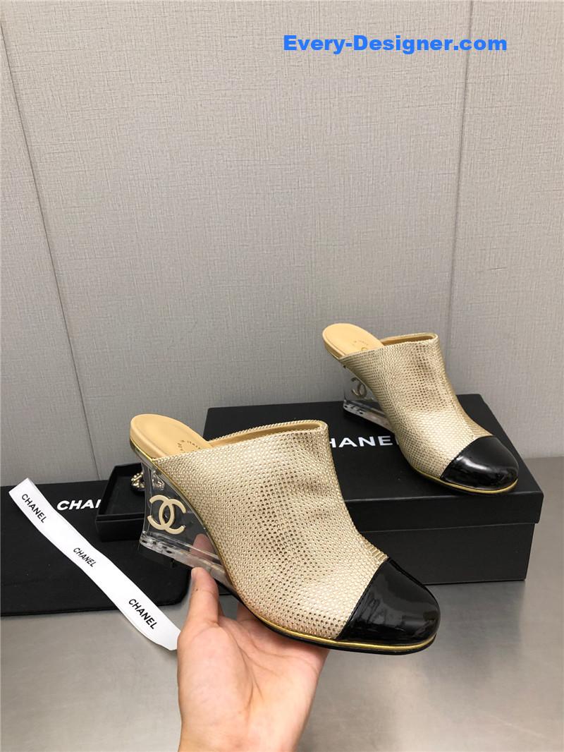 CC counter catwalk platform slippers