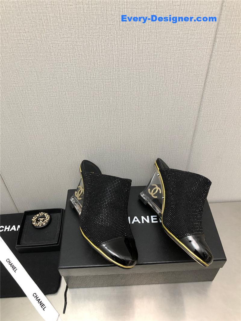 CC counter catwalk platform slippers