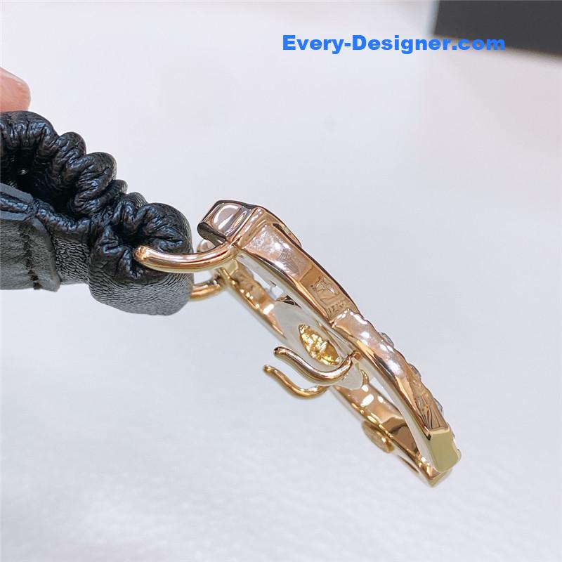 Ch**el calfskin elastic belt