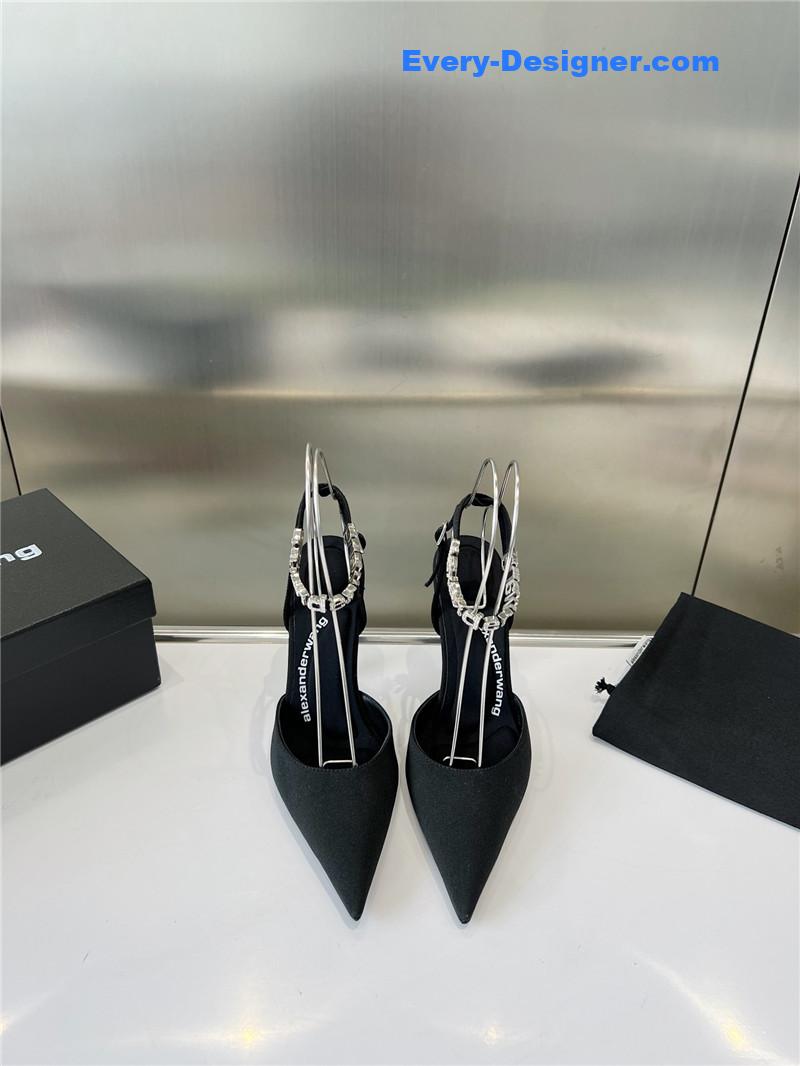A1exa*der wang pointed back empty high heel sandals