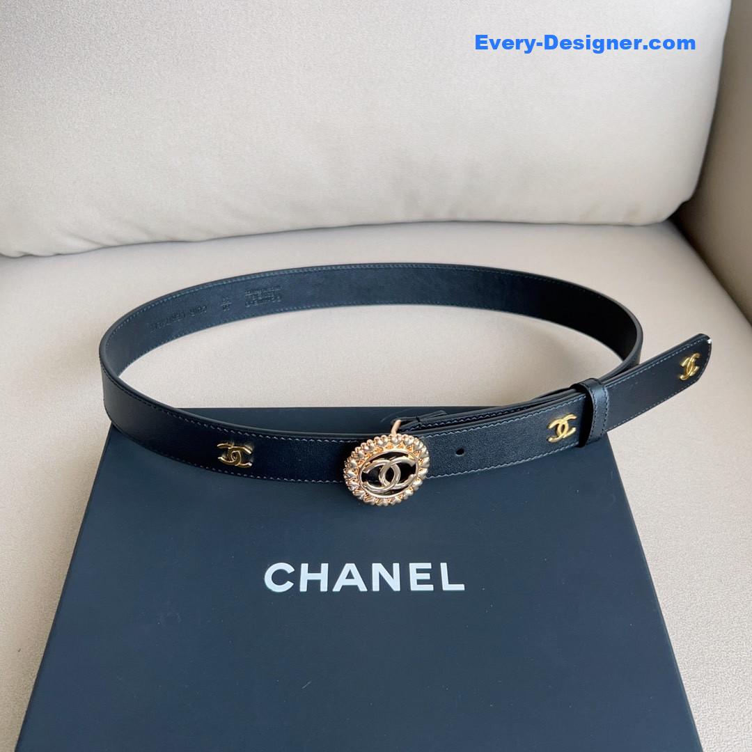 Chanel double c catwalk belt