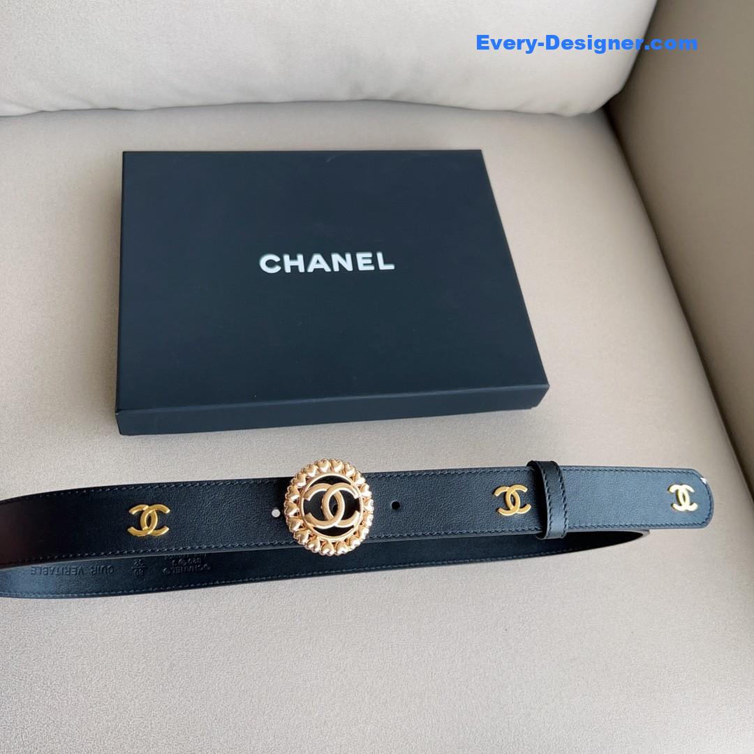 Ch**el double c catwalk belt