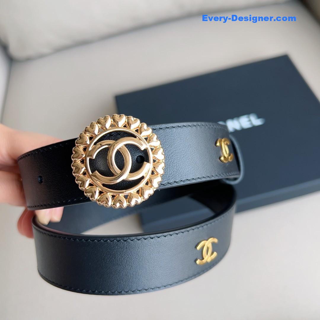 Ch**el double c catwalk belt