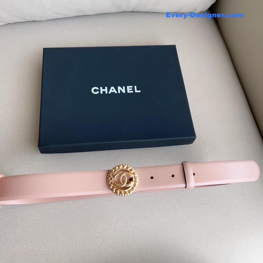 Chanel double c catwalk belt
