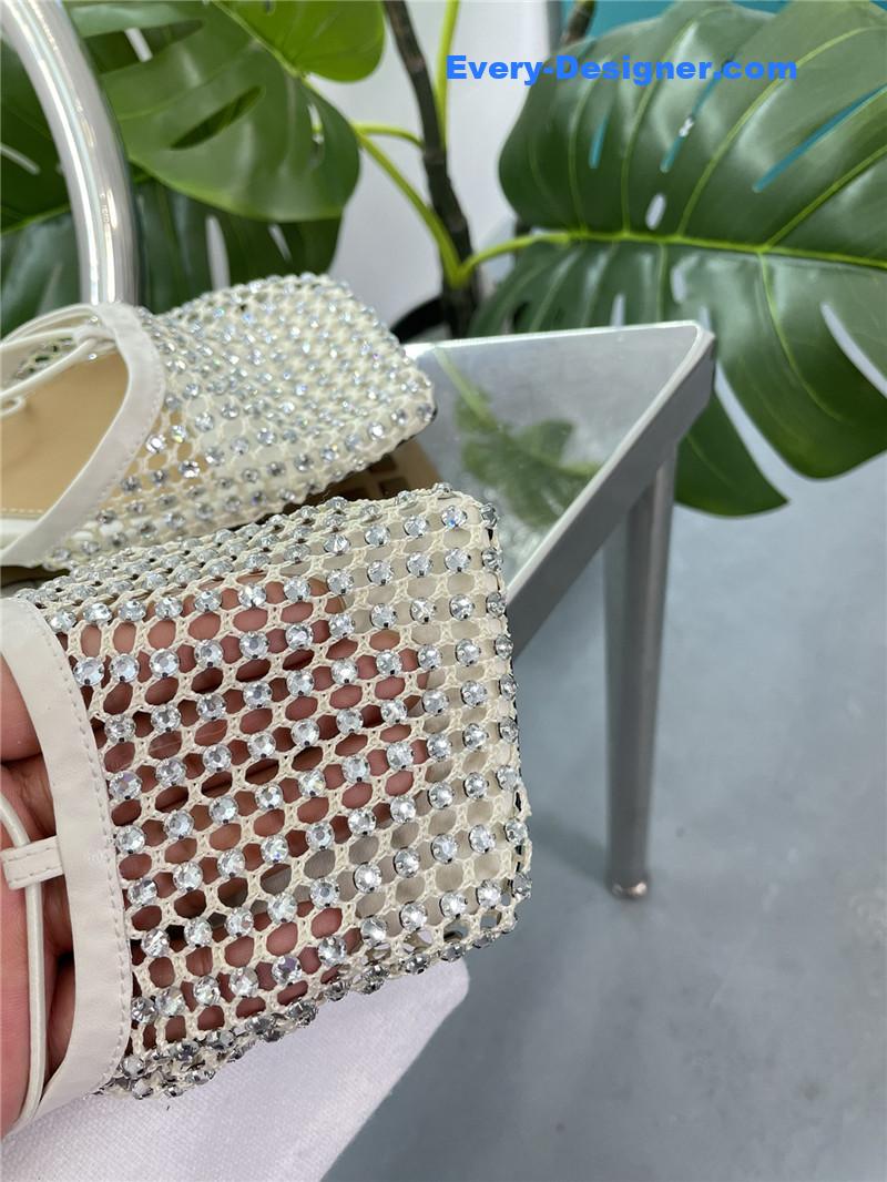 b0tt*ga ven*ta new mesh D1am0nd roman series sandals