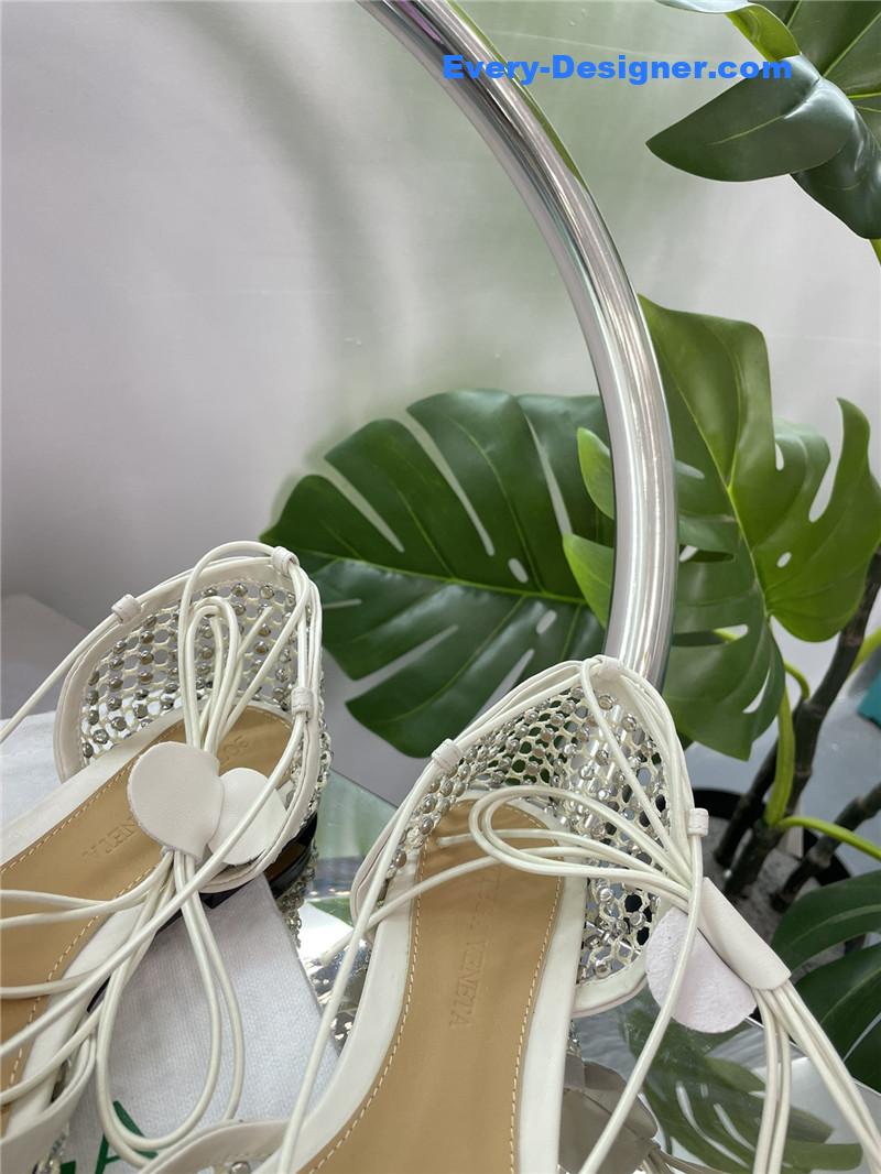 b0tt*ga ven*ta new mesh D1am0nd roman series sandals
