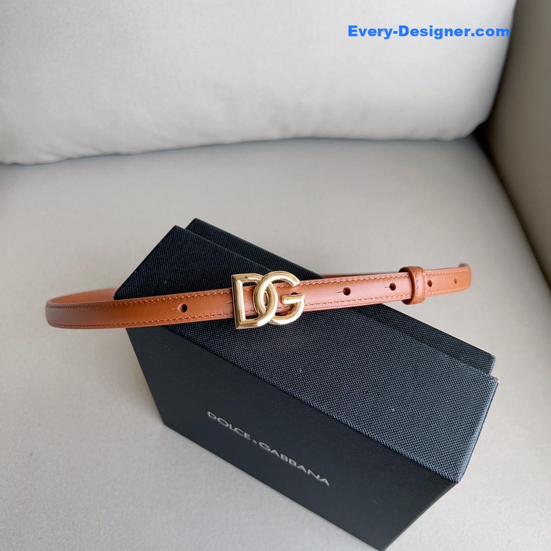 Dolce & Gabbana d&g Antique Gold Gancini Buckle Belt