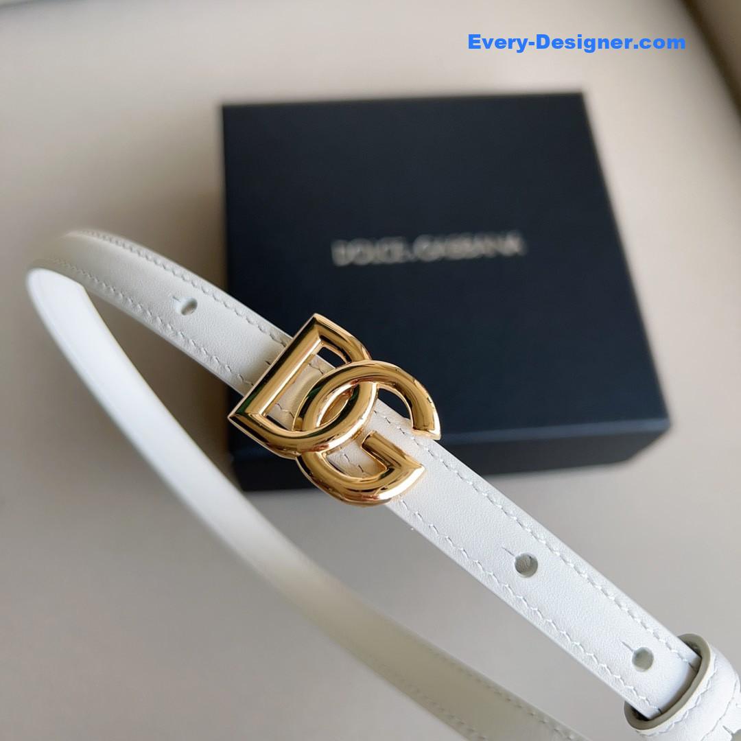 Dolce & Gabbana d&g Antique Gold Gancini Buckle Belt