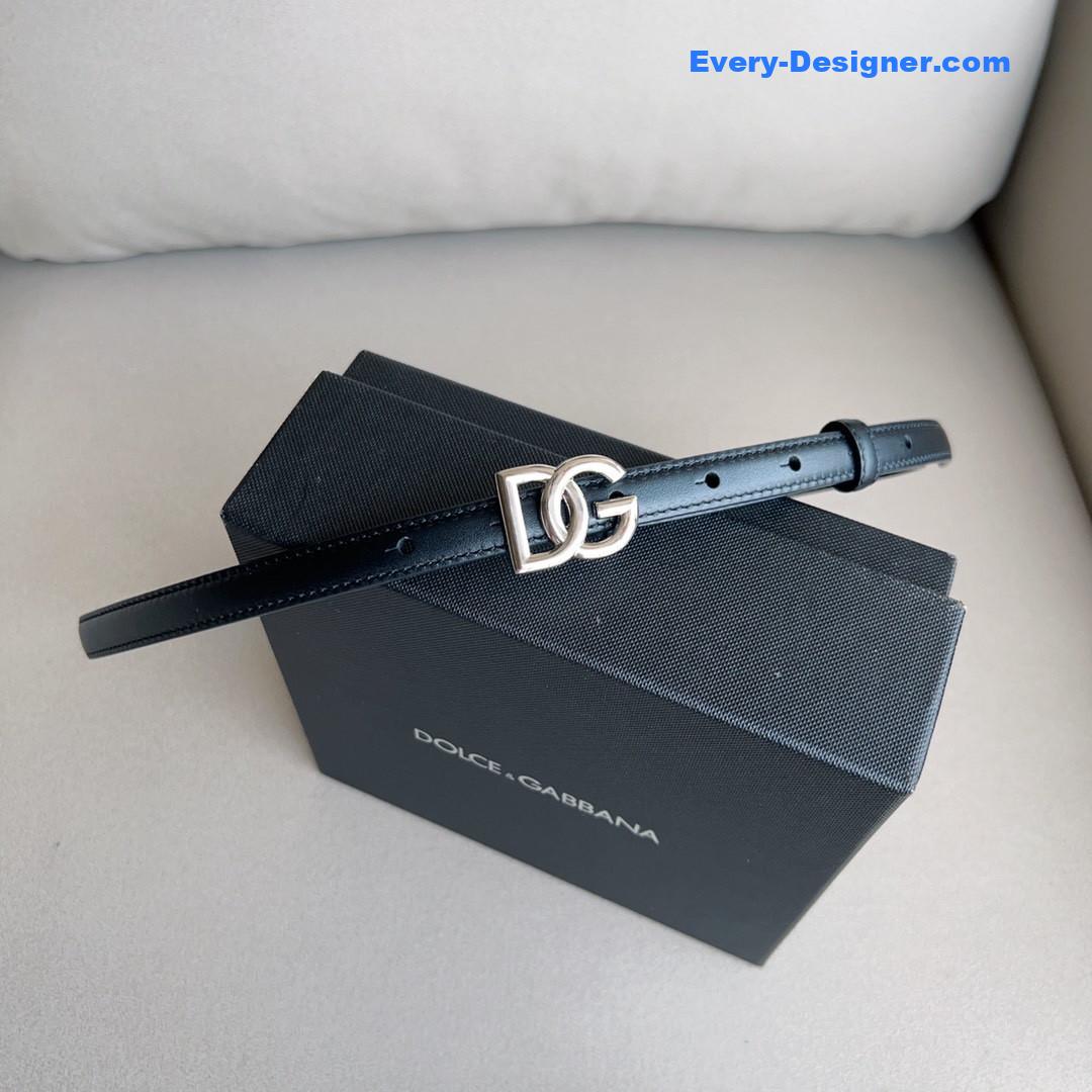 Dolce & Gabbana d&g Antique Gold Gancini Buckle Belt