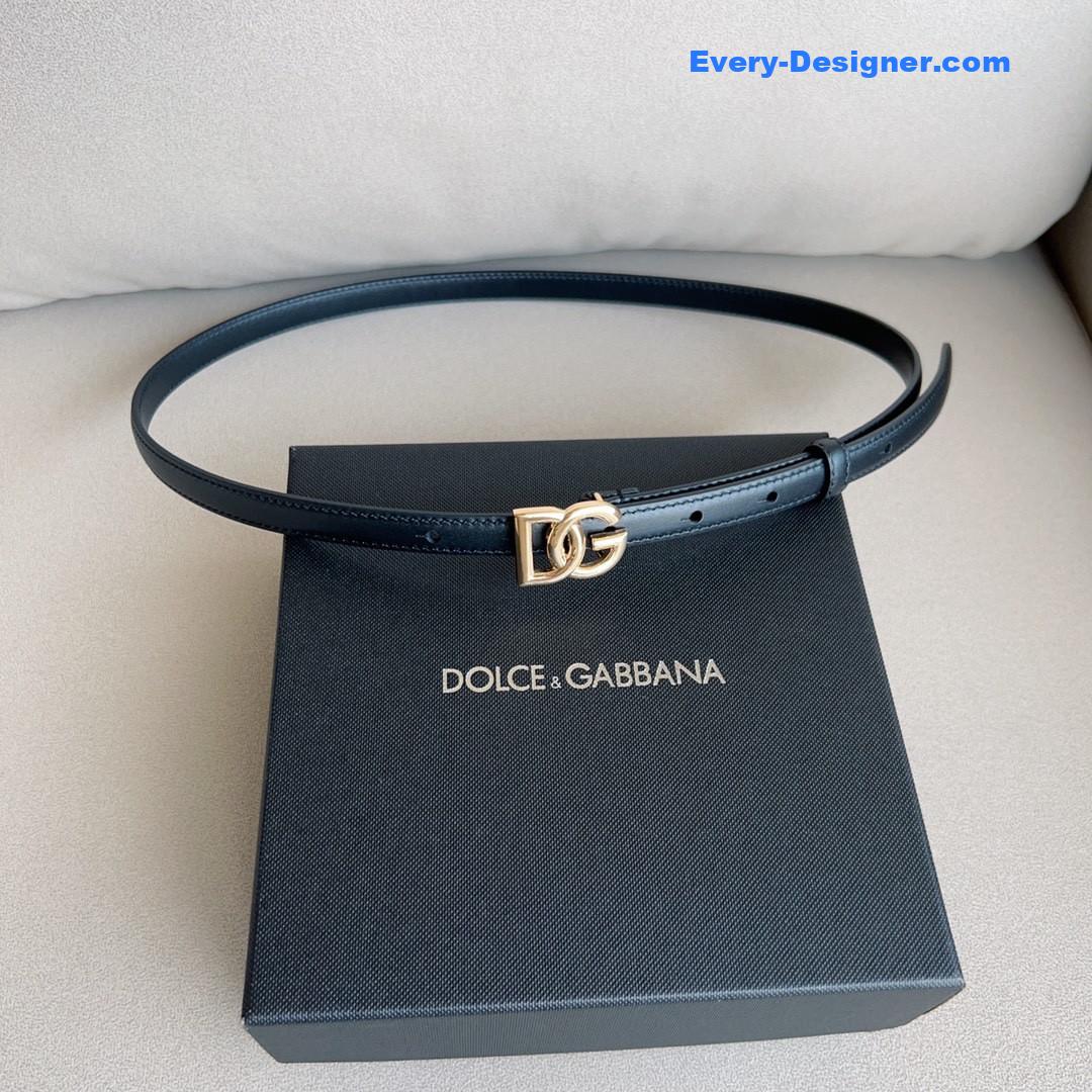 Dolce & Gabbana d&g Antique Gold Gancini Buckle Belt