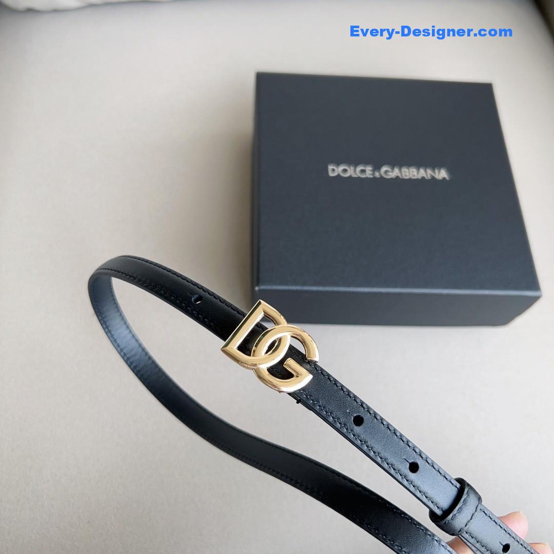 Dolce & Gabbana d&g Antique Gold Gancini Buckle Belt