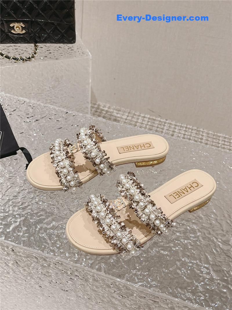 CC hot style double c sandals and slippers