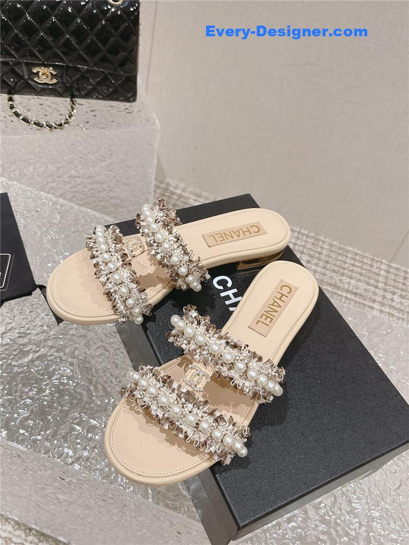 CC hot style double c sandals and slippers