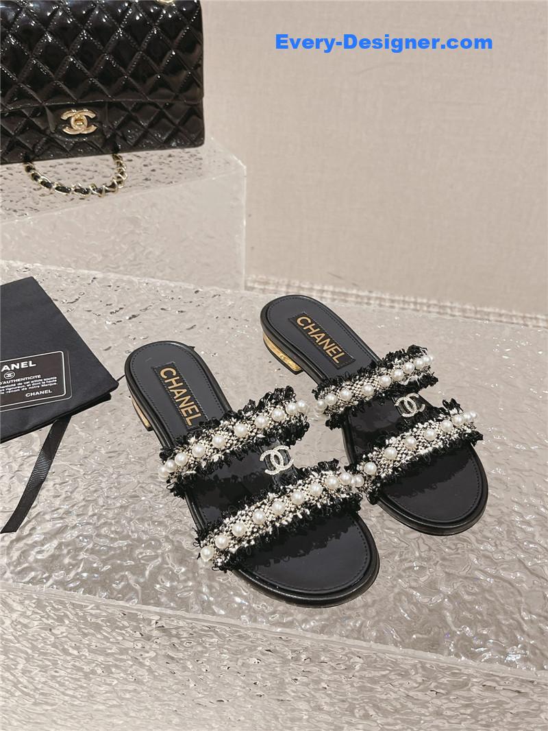 CC hot style double c sandals and slippers