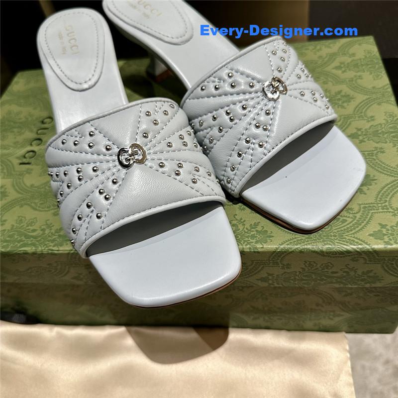 Gvc*1 high heel fish mouth sandals and slippers