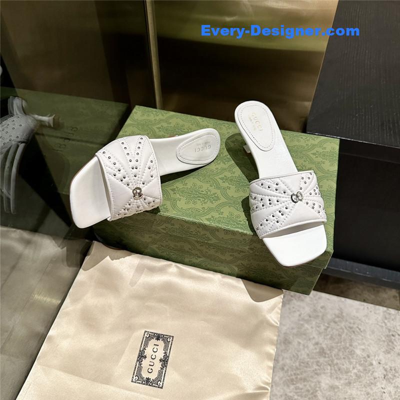 Gvc*1 high heel fish mouth sandals and slippers