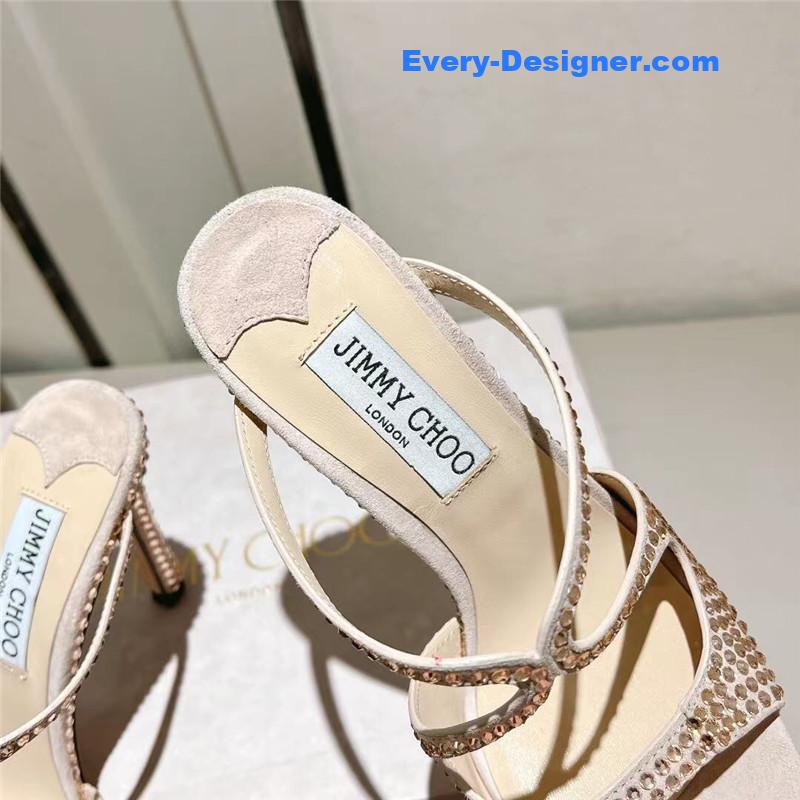 j1m*y ch00 hot D1am0nd series high-heeled sandals