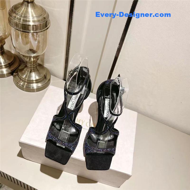 j1m*y ch00 hot D1am0nd series high-heeled sandals