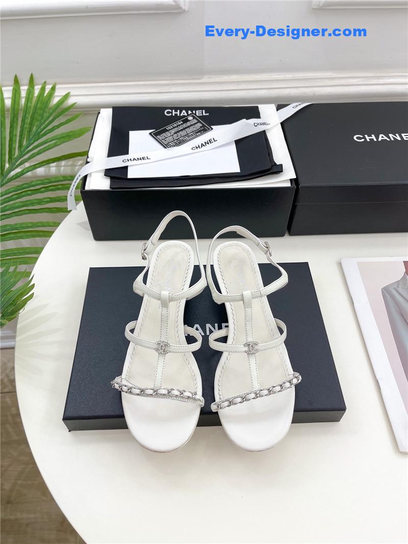 CC counter catwalk style chain sandals