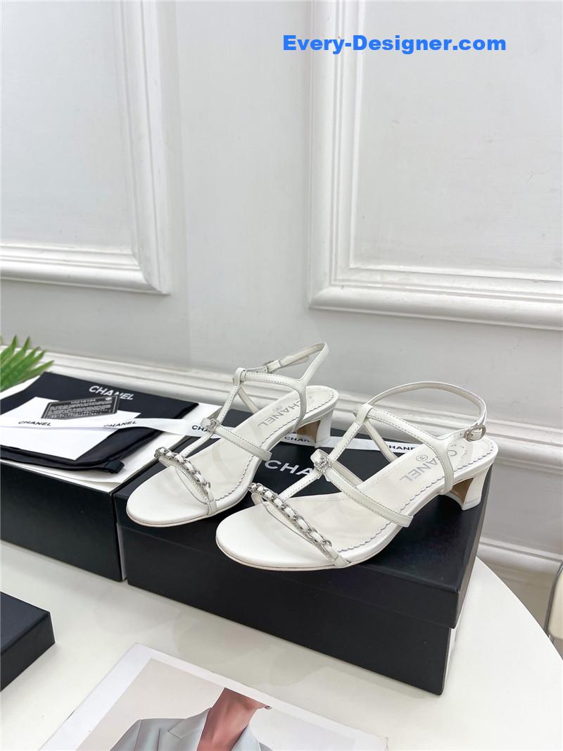 CC counter catwalk style chain sandals