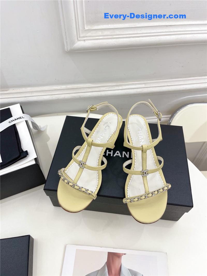 CC counter catwalk style chain sandals