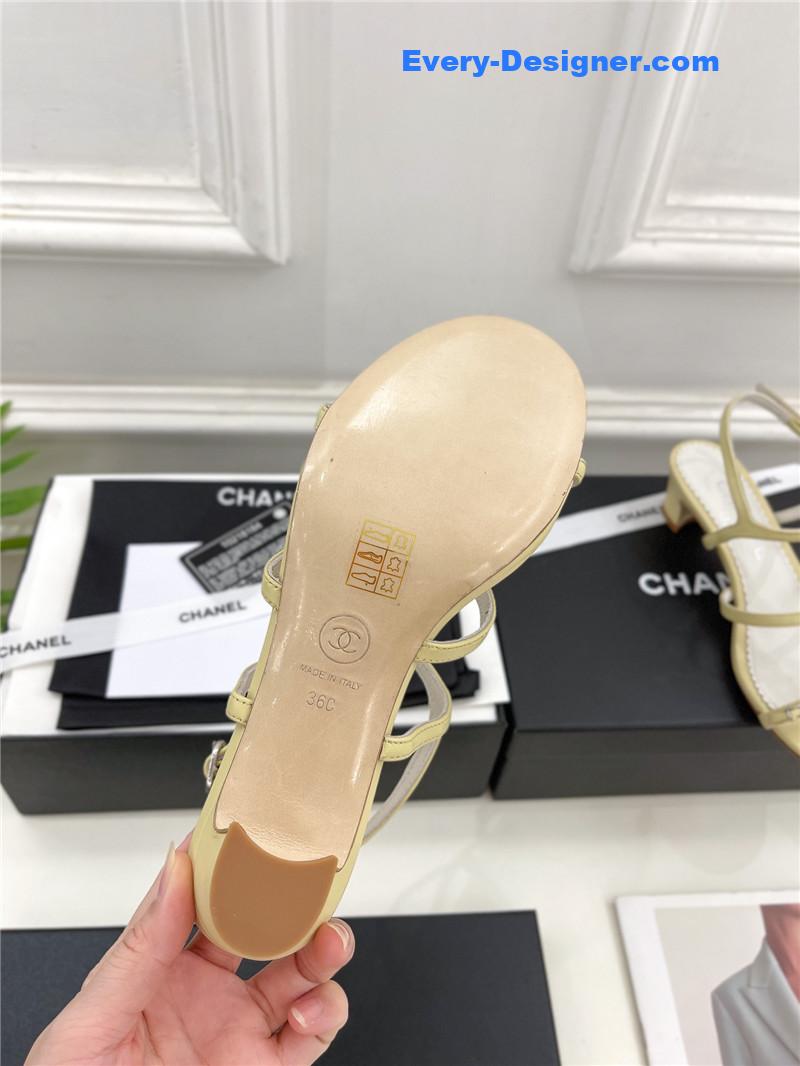 CC counter catwalk style chain sandals