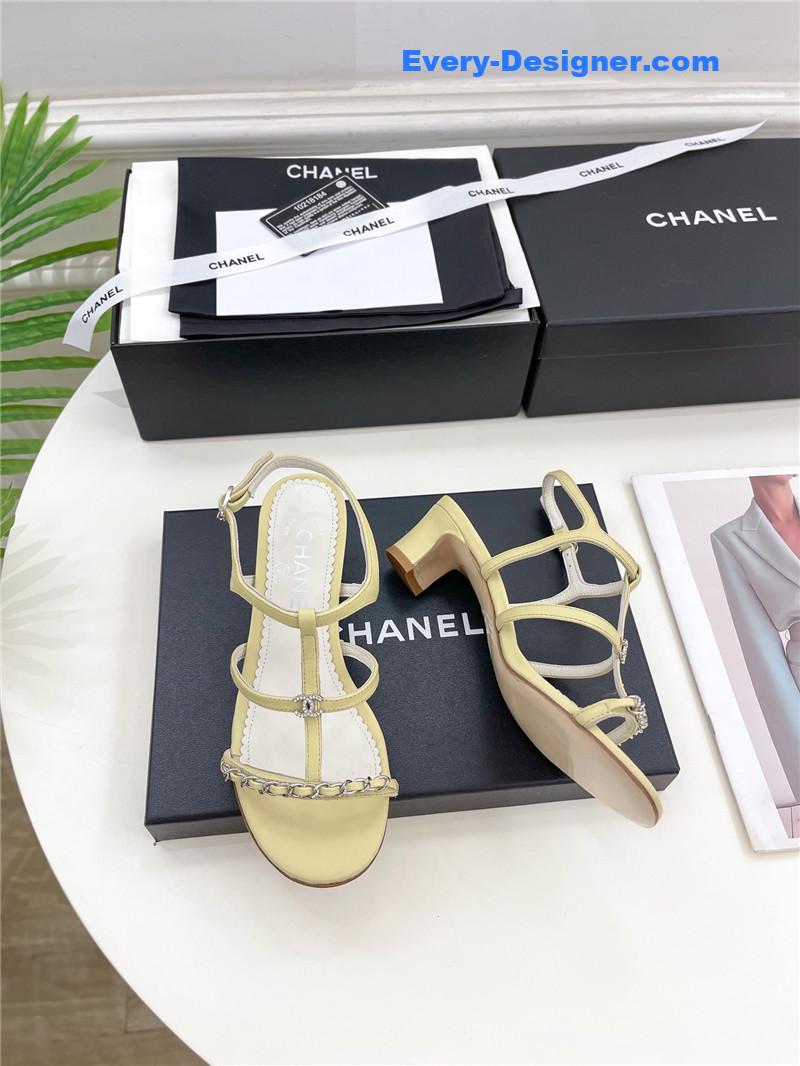 CC counter catwalk style chain sandals