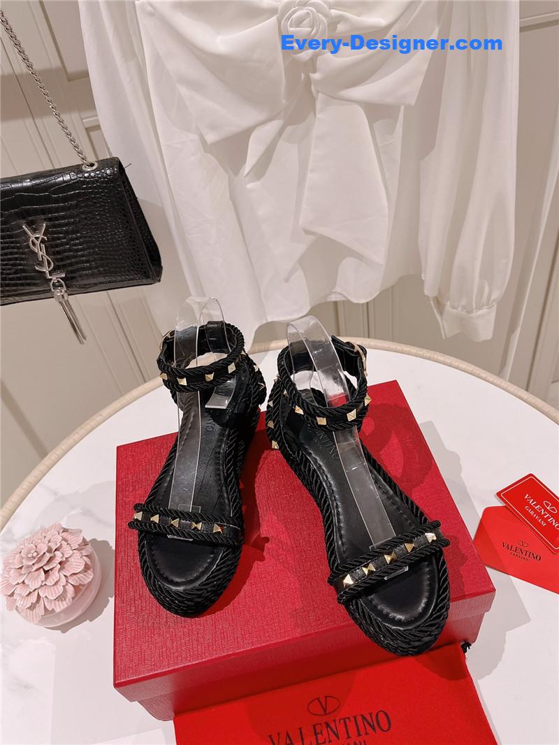 valentino studded sandals for women