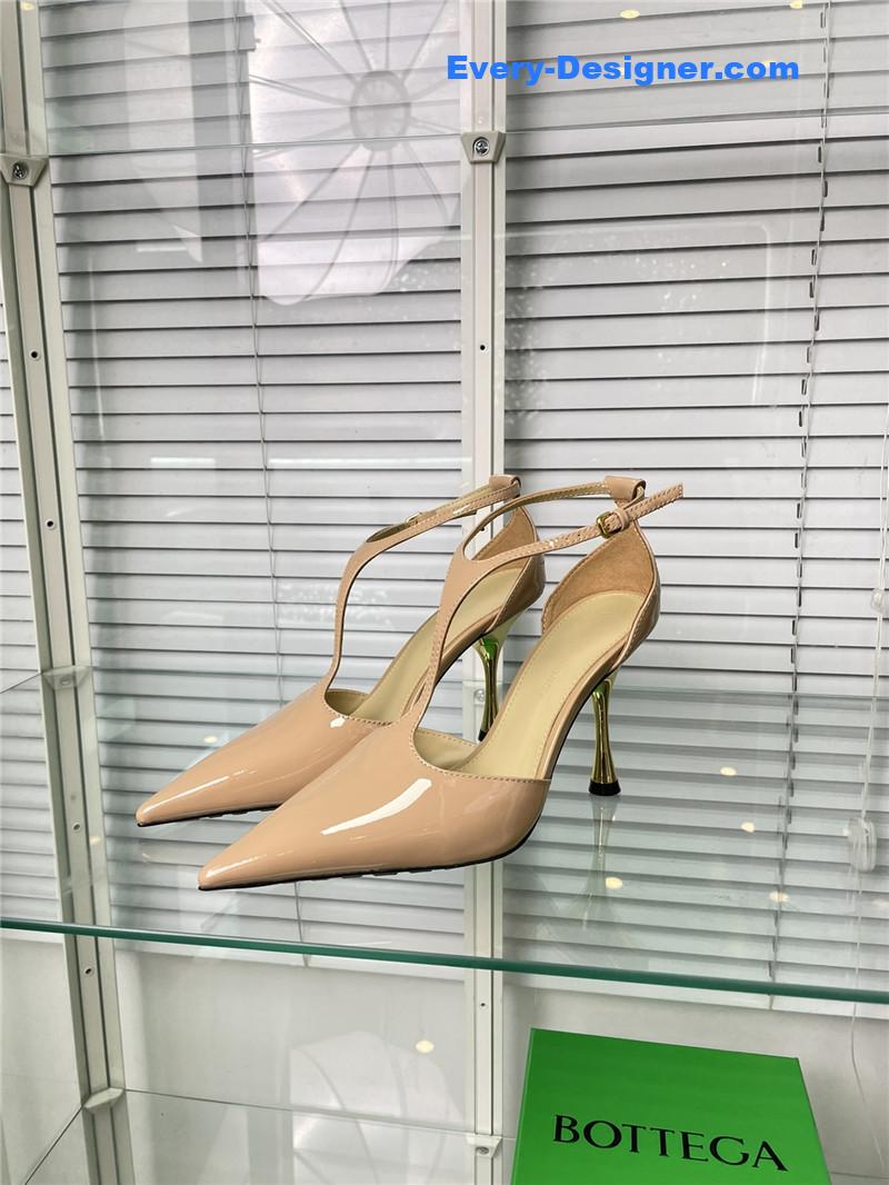 Bottega Veneta high-heeled new pointed shoes